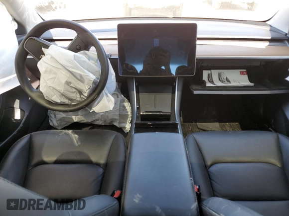 2020 Tesla Model 3 Standard Range Plus with VIN 5YJ3E1EA4LF784677, listed as a Copart auction lot 50515825 with Not Provided miles and Salvage Title. Bid and sale history available at DreamBid. Image 8.