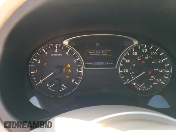 2016 Nissan Altima SR with VIN 1N4BL3AP3GC109791, listed as a Copart auction lot 46516695 with 131,690 mi miles and Salvage title. Bid and sale history available at DreamBid. Image 9.