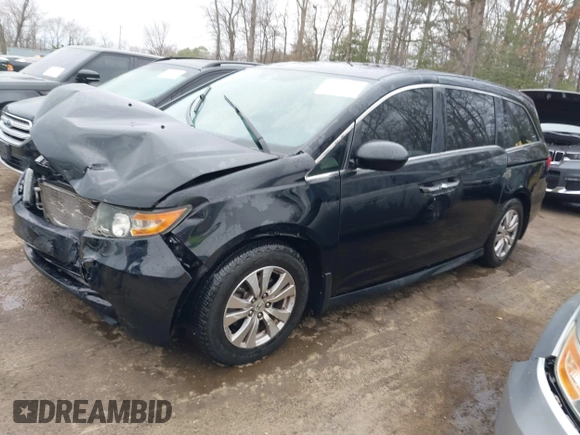 2016 Honda Odyssey EX-L with VIN 5FNRL5H65GB093937, listed as a IAAI auction lot 41691669 with 264,960 mi miles and . Bid and sale history available at DreamBid. Image 16.