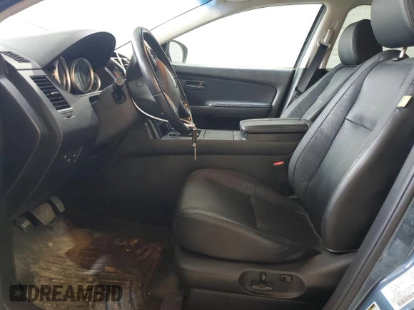 2015 Mazda CX-9 Touring with VIN JM3TB3CV4F0453294, listed as a Copart auction lot 57066405 with 119,046 mi miles and Salvage title. Bid and sale history available at DreamBid. Image 7.
