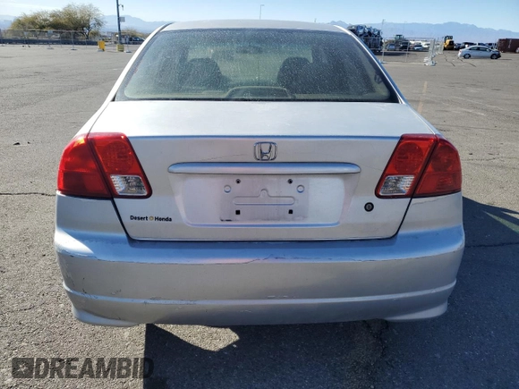 2004 Honda Civic EX with VIN 2HGES26834H549834, listed as a Copart auction lot 86941284 with 244,100 mi miles and Clean Title. Bid and sale history available at DreamBid. Image 6.