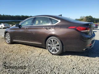 2019 Genesis G80 3.8L with VIN KMHGN4JE6KU288907, listed as a Copart auction lot 76422094 with 60,735 mi miles and Salvage Title. Bid and sale history available at carsss.com. Image 2.