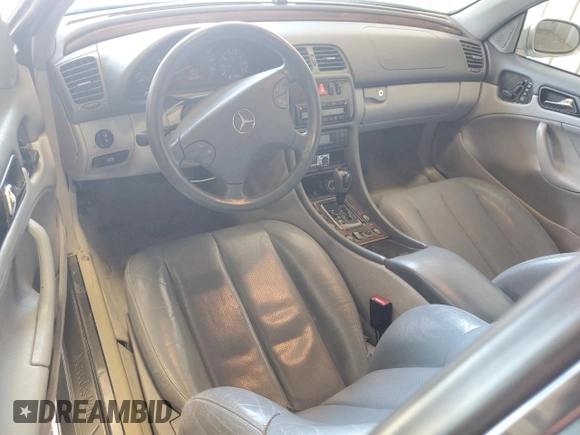 2002 Mercedes-Benz CLK 320/430 with VIN WDBLK70G92T123342, listed as a Copart auction lot 55802905 with 93,991 mi miles and Salvage Title. Bid and sale history available at DreamBid. Image 8.