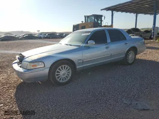 2009 Mercury Grand Marquis LS with VIN 2MEHM75V09X611485, listed as a Copart auction lot 51715775 with 97,578 mi miles and Salvage Title. Bid and sale history available at carsss.com. Image 1.