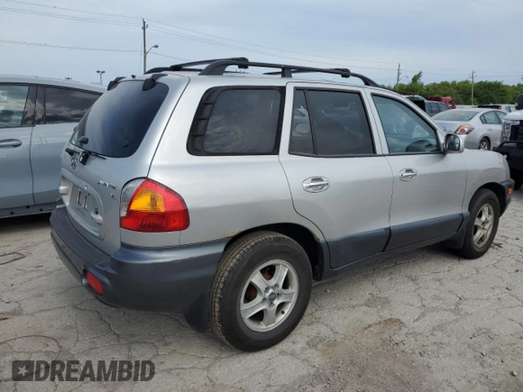2002 Hyundai Santa Fe GLS with VIN KM8SC13D32U179968, listed as a Copart auction lot 60551434 with 77,676 mi miles and Clean Title. Bid and sale history available at carsss.com. Image 3.
