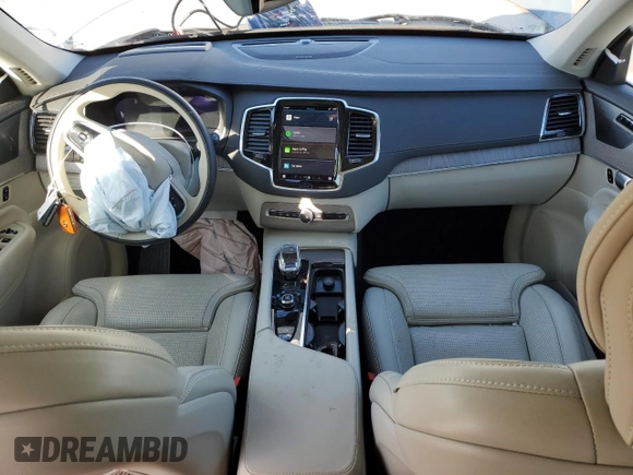 2023 Volvo XC90 Ultimate Bright Theme with VIN YV4H60CA6P1945963, listed as a Copart auction lot 46036015 with 15,052 mi miles and Salvage title. Bid and sale history available at DreamBid. Image 8.