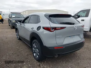 2025 Mazda CX-30 S Preferred with VIN 3MVDMBCM7SM771411, listed as a IAAI auction lot 41290560 with 4 mi miles and . Bid and sale history available at DreamBid. Image 3.