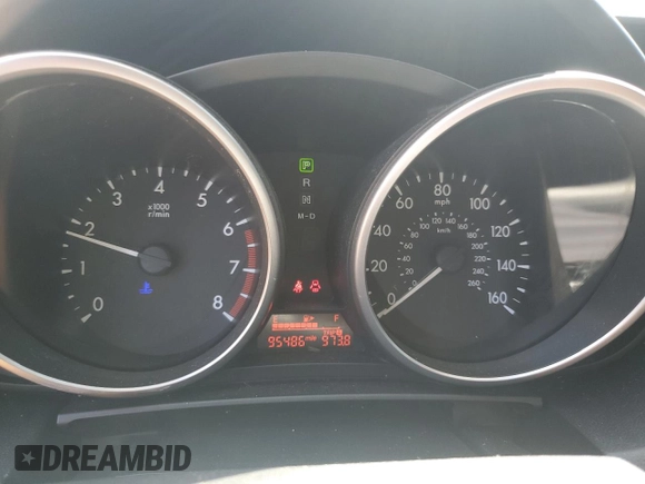 2015 Mazda 5 Grand Touring with VIN JM1CW2DL5F0185358, listed as a Copart auction lot 55763035 with 95,486 mi miles and Salvage title. Bid and sale history available at DreamBid. Image 9.