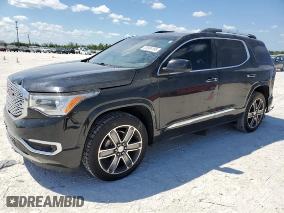 2017 GMC Acadia Denali with VIN 1GKKNPLS7HZ227391, listed as a Copart auction lot 50904195 with 64,107 mi miles and Salvage title. Bid and sale history available at DreamBid. Image 1.