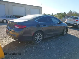 2015 Chrysler 200 Limited with VIN 1C3CCCABXFN653344, listed as a IAAI auction lot 41806428 with 198,835 mi miles. Bid and sale history available at carsss.com. Image 4.