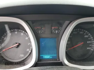 2013 Chevrolet Equinox LS with VIN 2GNALBEK5D6357048, listed as a Copart auction lot 50870495 with 115,582 mi miles and Salvage Title. Bid and sale history available at DreamBid. Image 9.