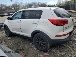 2015 Kia Sportage LX with VIN KNDPBCACXF7682520, listed as a Copart auction lot 51099855 with 202,655 mi miles and Salvage Title. Bid and sale history available at carsss.com. Image 2.