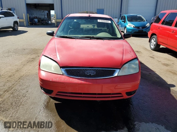 2005 Ford Focus S with VIN 1FAFP34N75W276781, listed as a Copart auction lot 71846484 with 192,448 mi miles and Salvage Title. Bid and sale history available at carsss.com. Image 5.