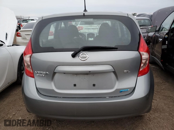 2015 Nissan Note S with VIN 3N1CE2CP2FL428363, listed as a Copart auction lot 48511285 with 31,872 mi miles and Salvage title. Bid and sale history available at DreamBid. Image 6.