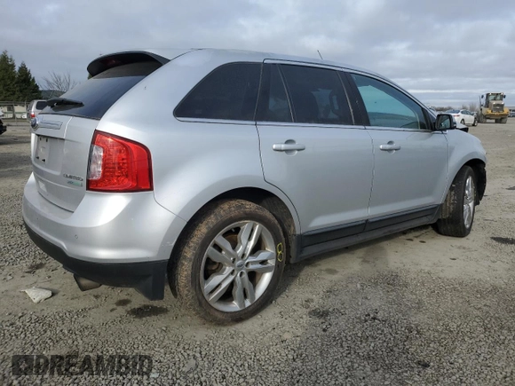2014 Ford Edge Limited with VIN 2FMDK3K95EBA90482, listed as a Copart auction lot 43165415 with 142,917 mi miles and Salvage Title. Bid and sale history available at carsss.com. Image 3.