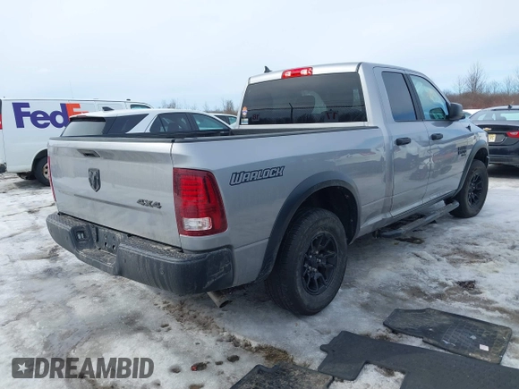 2021 Ram 1500 Classic Warlock with VIN 1C6RR7GG0MS556917, listed as a IAAI auction lot 41609028 with 64,175 mi miles. Bid and sale history available at carsss.com. Image 4.