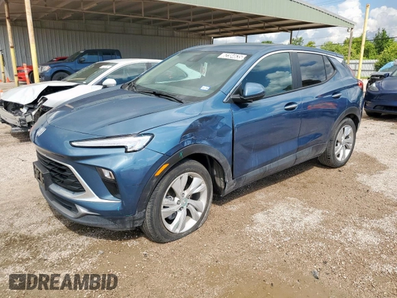 2024 Buick Encore GX Preferred с VIN KL4AMBS25RB121329, выставлен на аукционе Copart как лот 62384635 с пробегом 12 671 миль миль и Чистый • Clean title. История ставок и продаж доступна на DreamBid. Изображение 1.