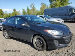 2013 Mazda 3 i SV with VIN JM1BL1TG0D1836891, listed as a Copart auction lot 54193525 with 124,049 mi miles and Salvage title. Bid and sale history available at DreamBid. Image 4.