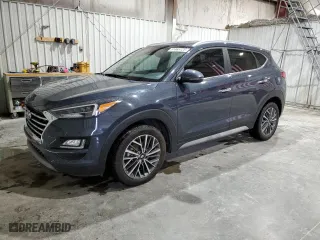 2021 Hyundai Tucson Limited with VIN KM8J33AL1MU389151, listed as a Copart auction lot 51865125 with 55,052 mi miles and Salvage Title. Bid and sale history available at carsss.com. Image 1.