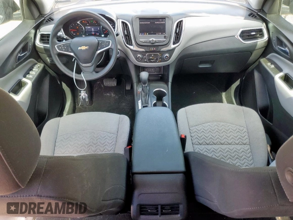 2023 Chevrolet Equinox LS with VIN 3GNAXHEG9PL114510, listed as a Copart auction lot 62310665 with 14,469 mi miles and Salvage title. Bid and sale history available at DreamBid. Image 8.