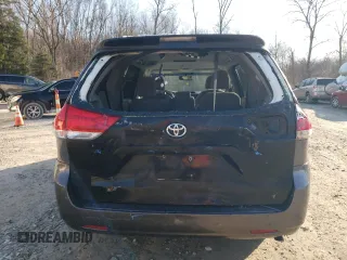 2012 Toyota Sienna LE AAS with VIN 5TDKK3DC6CS176156, listed as a Copart auction lot 45505975 with 86,791 mi miles and Salvage Title. Bid and sale history available at DreamBid. Image 6.