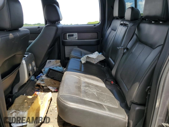 2014 Ford F-150 XL with VIN 1FTFW1ET7EFB81393, listed as a Copart auction lot 57052264 with 100,586 mi miles and Salvage title. Bid and sale history available at DreamBid. Image 10.