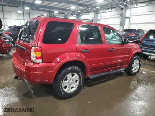 2007 Ford Escape XLT with VIN 1FMYU93157KA60267, listed as a Copart auction lot 45866945 with 239,485 mi miles and Salvage Title. Bid and sale history available at carsss.com. Image 3.