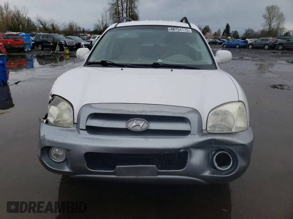 2006 Hyundai Santa Fe GLS z VIN KM8SC73D06U098337, wystawiony jako Copart lot #48754175 z przebiegiem 162 259 mil mil oraz Szkoda całkowita • Salvage title. Historia ofert i sprzedaży dostępna na DreamBid. Obrazek 5.