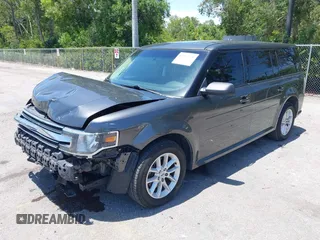 2018 Ford Flex SE z VIN 2FMGK5B89JBA18548, wystawiony jako IAAI lot #42211678 z przebiegiem 87 327 mil mil oraz . Historia ofert i sprzedaży dostępna na DreamBid. Obrazek 2.