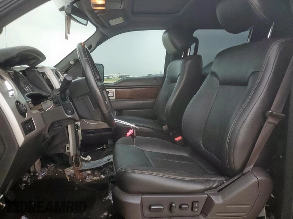 2014 Ford F-150 XL with VIN 1FTFW1EF4EKG04500, listed as a Copart auction lot 63834985 with 145,771 mi miles and Salvage title. Bid and sale history available at DreamBid. Image 7.