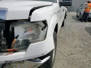 2013 Ford F-150 XL with VIN 1FTNF1CF2DKF00942, listed as a Copart auction lot 59525735 with 85,551 mi miles and Salvage title. Bid and sale history available at DreamBid. Image 13.