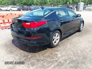 2015 Kia Optima LX with VIN 5XXGM4A71FG387980, listed as a IAAI auction lot 42330602 with 96,189 mi miles and . Bid and sale history available at DreamBid. Image 4.