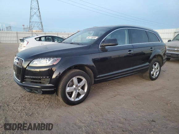 2013 Audi Q7 3.0L TDI Premium Plus with VIN WA1LMAFE7DD009264, listed as a Copart auction lot 82715834 with 117,856 mi miles and Clean Title. Bid and sale history available at carsss.com. Image 1.