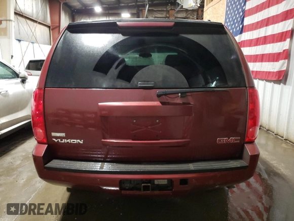 2008 GMC Yukon SLE w/3SB with VIN 1GKFK13058J161525, listed as a Copart auction lot 50884574 with 191,604 mi miles and Salvage Title. Bid and sale history available at carsss.com. Image 6.
