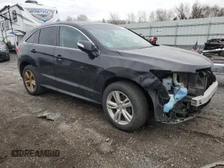 2015 Acura RDX Tech Pkg with VIN 5J8TB4H53FL016152, listed as a Copart auction lot 87653105 with 117,478 mi miles and Salvage Title. Bid and sale history available at carsss.com. Image 4.