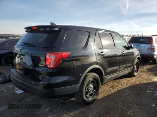 2016 Ford Utility Police Interceptor with VIN 1FM5K8AR8GGA36818, listed as a Copart auction lot 42588165 with 120,048 mi miles and Clean Title. Bid and sale history available at carsss.com. Image 3.