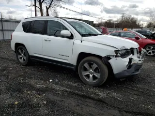 2016 Jeep Compass High Altitude Edition with VIN 1C4NJDEB5GD663846, listed as a Copart auction lot 46550613 with 120,198 mi miles. Bid and sale history available at carsss.com. Image 4.
