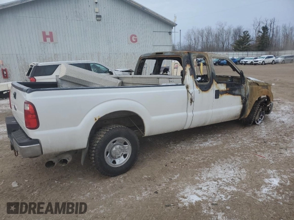 2011 Ford F-250 XL with VIN 1FT7X2BT7BEC99540, listed as a Copart auction lot 87806365 with Not Provided miles and Clean Title. Bid and sale history available at DreamBid. Image 3.