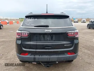 2019 Jeep Compass Sport z VIN 3C4NJCAB2KT848049, wystawiony jako IAAI lot #42119957 z przebiegiem 119 638 mil mil oraz . Historia ofert i sprzedaży dostępna na DreamBid. Obrazek 16.