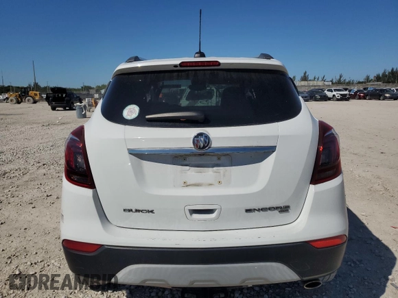 2017 Buick Encore Preferred with VIN KL4CJESB7HB070191, listed as a Copart auction lot 48635865 with 99,727 mi miles and Salvage Title. Bid and sale history available at carsss.com. Image 6.