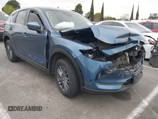 2017 Mazda CX-5 Sport with VIN JM3KFABL9H0142189, listed as a IAAI auction lot 41722354 with 109,865 mi miles. Bid and sale history available at carsss.com. Image 1.
