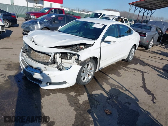 2017 Chevrolet Impala LT with VIN 2G1105S35H9112814, listed as a IAAI auction lot 41703979 with 184,508 mi miles and . Bid and sale history available at DreamBid. Image 20.
