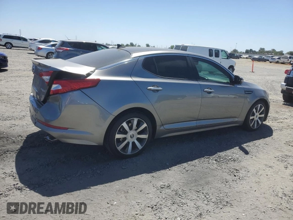 2013 Kia Optima SX with VIN 5XXGR4A64DG146064, listed as a Copart auction lot 58272935 with 108,116 mi miles and Salvage title. Bid and sale history available at DreamBid. Image 3.
