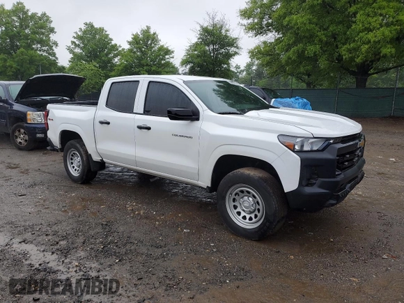2023 Chevrolet Colorado 4WD Work Truck с VIN 1GCPTBEK3P1140835, выставлен на аукционе Copart как лот 56874755 с пробегом 48 728 миль миль и Списание • Salvage title. История ставок и продаж доступна на DreamBid. Изображение 4.