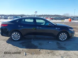 2018 Kia Optima S with VIN 5XXGT4L38JG268362, listed as a IAAI auction lot 41633956 with 79,347 mi miles and . Bid and sale history available at DreamBid. Image 14.