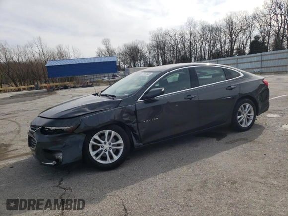 2017 Chevrolet Malibu LT with VIN 1G1ZE5ST9HF196101, listed as a Copart auction lot 49871685 with 194,477 mi miles and Salvage Title. Bid and sale history available at DreamBid. Image 1.