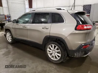2017 Jeep Cherokee Limited with VIN 1C4PJLDS2HW662518, listed as a Copart auction lot 46896275 with 75,112 mi miles and Salvage title. Bid and sale history available at DreamBid. Image 2.