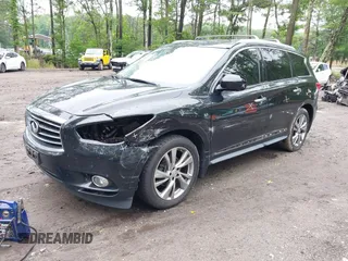 2015 Infiniti QX60 with VIN 5N1AL0MM7FC528002, listed as a IAAI auction lot 42260916 with 228,379 mi miles and . Bid and sale history available at DreamBid. Image 17.