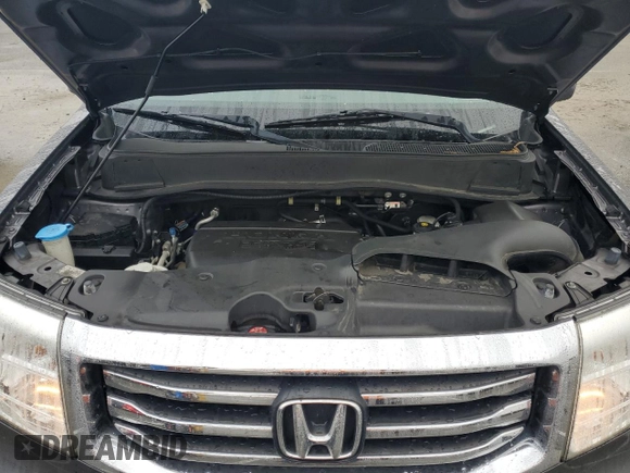 2014 Honda Pilot EX-L with VIN 5FNYF3H7XEB002495, listed as a Copart auction lot 81539404 with 78,377 mi miles and Salvage Title. Bid and sale history available at DreamBid. Image 12.