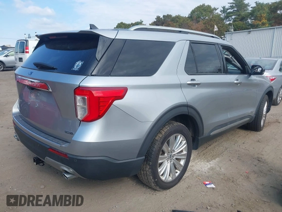 2021 Ford Explorer Limited with VIN 1FM5K8FW2MNA09295, listed as a IAAI auction lot 40694479 with 58,815 mi miles. Bid and sale history available at carsss.com. Image 4.